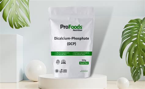 Profoods Dicalcium Phosphate (DCP) Powder (350 grams) : Amazon.in ...