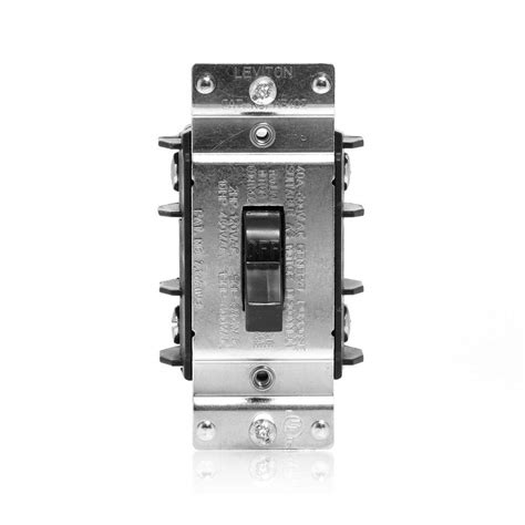 Leviton MS402-DS 40 Amp, 600 Volt, Double-Pole, Single Phase AC Motor ...