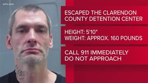 Shaun Wayne Wiles escapes from Clarendon County Detention Center | wltx.com