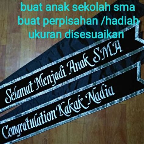 Jual selempang anak TK/paud - Kota Tasikmalaya - selempang wisuda_tasik ...