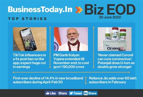 Biz EOD: TikTok influencers' earnings drop; PMGKAY extended till Nov ...