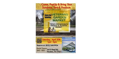 Veterans Garden Market "Where Entrepreneurs Hangout & Sunshine Resides ...