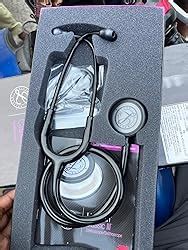 3M Littmann Classic III Monitoring Stethoscope, Black Edition ...