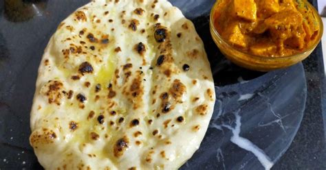 Garlic-Butter Naan Recipe by Darshana Patel - Cookpad