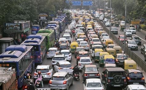 Massive Traffic Jam On Delhi-Gurugram Highway As NH-48 Shuts For 90 Days