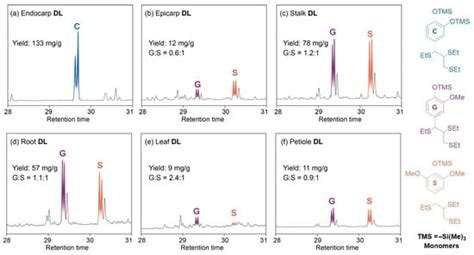 Lignin Extracted from Various Parts of Castor (Ricinus communis L ...
