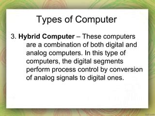 Image result for Types of Computer Introduction