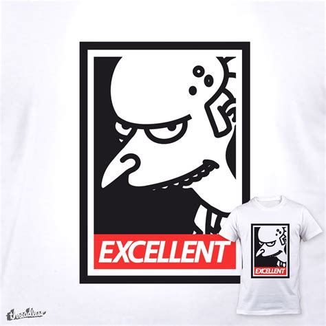 The Simpsons Mr Burns Excellent