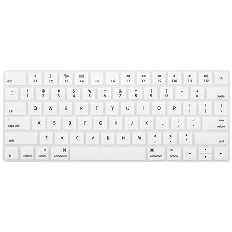 BIG BOOM® Silicone Anti Dust Keyboard Cover Film White for iMac ...