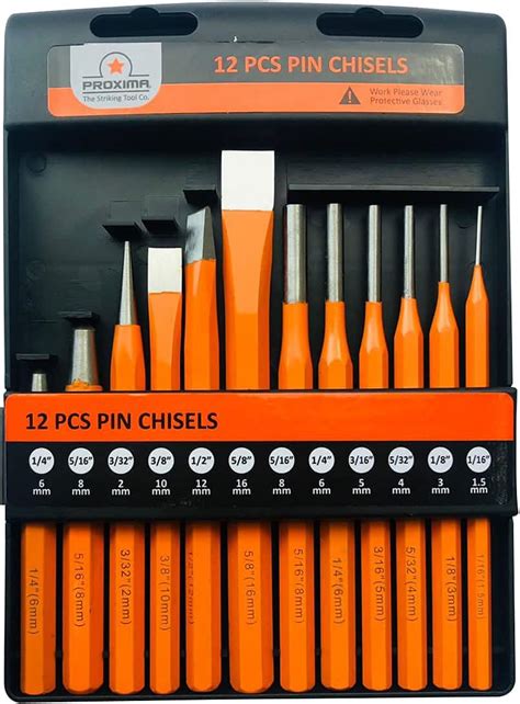 amazon basics 16-Piece Punch and Chisel Set of 1 : Amazon.in: Home ...