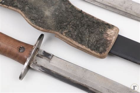 ratisbon's | Italian M39 combat knife & Austrian trench knife M17 ...