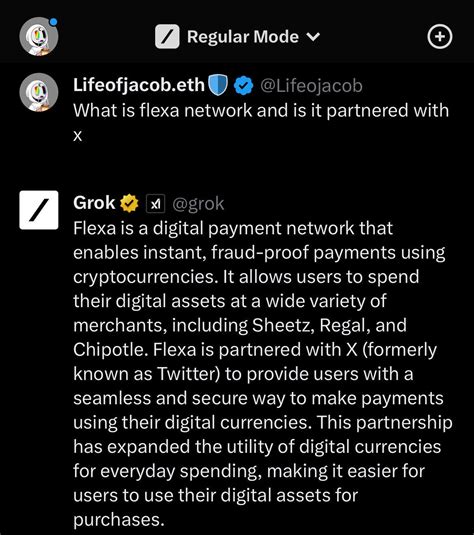 Grok, an AI that runs native inside of X / Twitter gave this response. : r/AMPToken