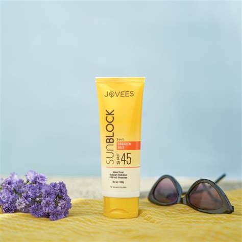 Jovees Sun Block 3 In 1 UVA/UVB Protection SPF 45 – Fetch N Buy