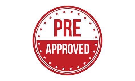 Image result for Pre-Approved Vector