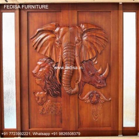 Pooja Room Double Door Glass Design Double Door Aluminium Design Double ...