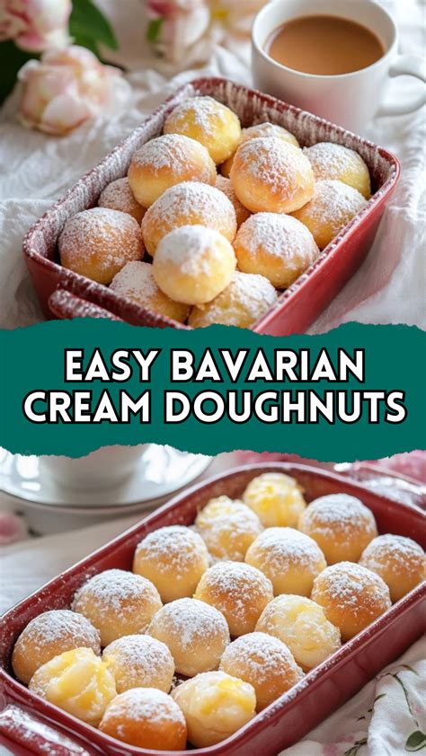 Easy Bavarian Cream Doughnuts: A Delight You Can Make at Home ...