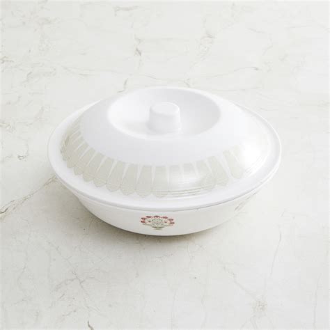 Buy Meadows Printed Serving Bowl With Lid from Home Centre at just INR ...