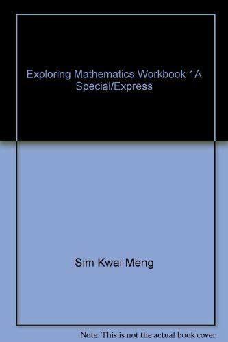 Exploring Mathematics Workbook 1A Special/Express : Amazon.in: Books