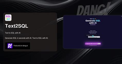 Image result for Text to SQL Ai Free without API