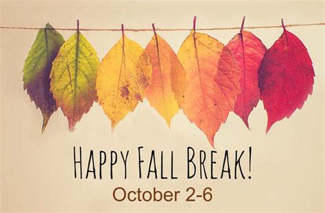 October Fall Break 的图像结果