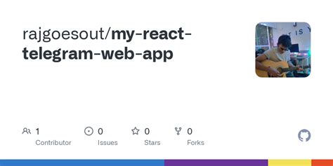 GitHub - rajgoesout/my-react-telegram-web-app