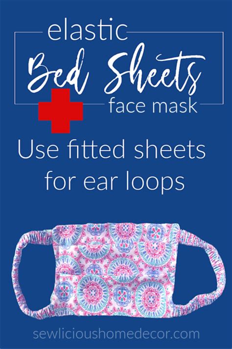 Image result for Ear Loop Face Mask Free Pattern