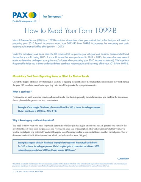 Image result for How to Read Form 1099