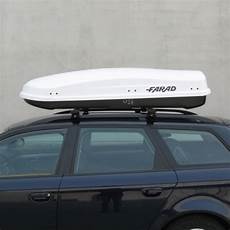 box tetto auto fapa baule portapacchi farad zeus 480l bianco lucido box tetto auto fapa baule portapacchi farad zeus 480l bianco lucido