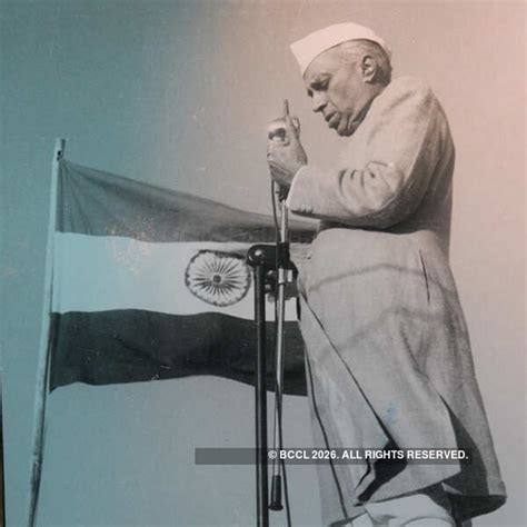 An old Picture showing the first Prime Minister Jawaharlal Nehru ...