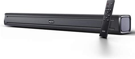 Mivi Fort Q80 Soundbar with 80W Surround Sound, 2.2 Channel soundbar ...