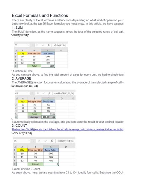 Microsoft Excel Formulas and Functions 的图像结果