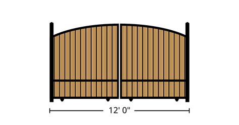 Image result for Single 12 Gate with Columns