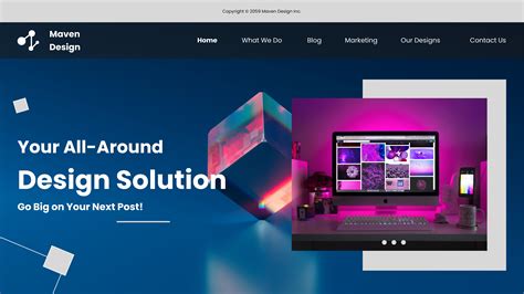 Example Website Layout Prototype 的图像结果