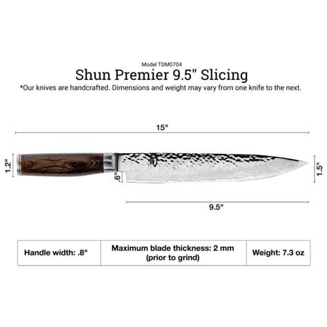 Slicing Knife - Buy Kai Shun Premier Slicing Knife 9" Online | KAI ...