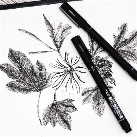 UniBall Uni Pin Fineliner Drawing Pen Set | Fineliners Pen - Canvazo