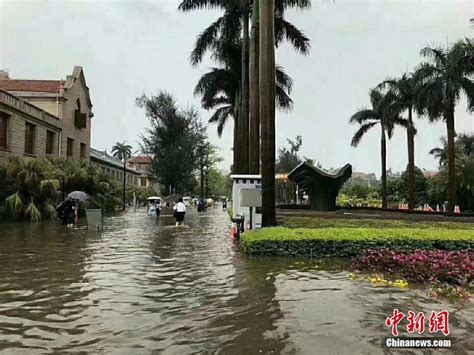 兴安低洼地带房屋被淹-广西高清图片-中国天气网
