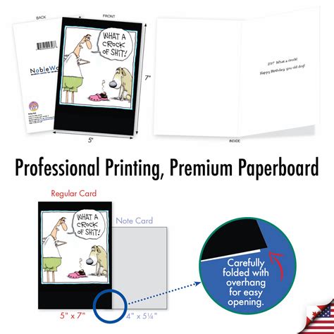 Crock of Shit: Funny Birthday Card - Dog