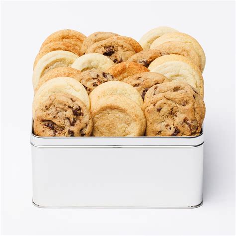 Nut-Free Cookie Gift Tin (24 Cookies) | The Christie Cookie Co.