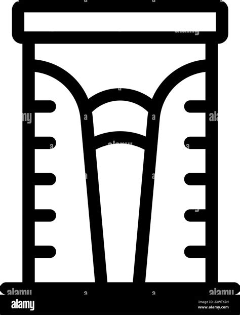 Simple illustration of a rain gauge measuring the amount of precipitation Stock Vector Image ...