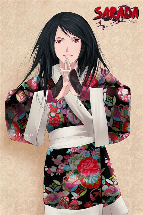 Sarada Uchiha Adult by Lesya7 on DeviantArt