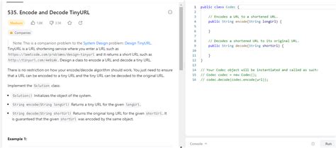 Encode and Decode Tinyurl 的图像结果