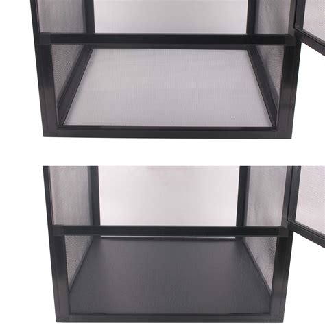Reptile Habitat Screen Cage - Fresh Air Tank Aluminum Terrarium for ...