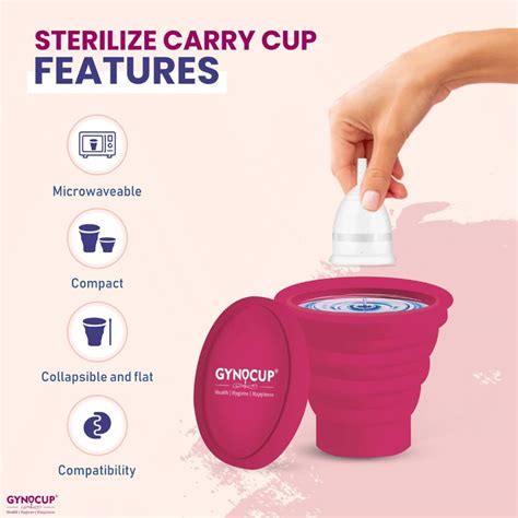 Buy GYNOCUP MENSTRUAL CUP FOR WOMEN |WITH STERILIZER CONTAINER| SMALL ...