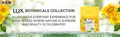 Lux Botanicals Sunflower & Jojoba Oil Soap 100 gm | With Natural ...