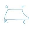 find the perimeter of the trapezium OPQR in which ORis perpendicular to ...