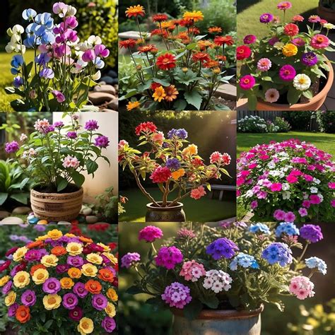 50 Varieties HYBRID Flower Seeds Combo - All Year Flower Seeds Combo ...