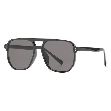 Retro Pilot Big Frame Sunglasses For Unisex-SunglassesCraft