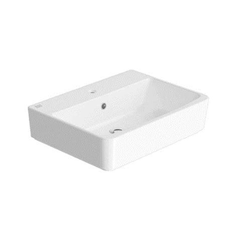 American Standard - Table Top Rectangle White Wash Basin - Acacia Neo ...