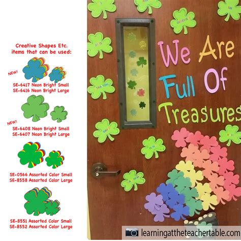 March Classroom Door Ideas