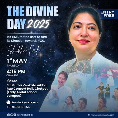 The Divine Day, Sir Mutha Venkatasubba Rao Concert Hall, Chennai, 1 May ...